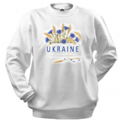 Свитшот с цветами Ukraine