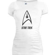 Женская удлиненная футболка Star Trek