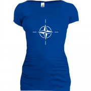 Подовжена футболка з емблемою NATO
