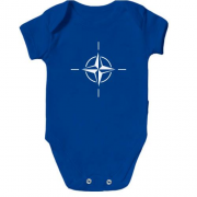 Детское боди с эмблемой NATO