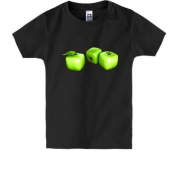 Детская футболка Квадратные яблоки (АРТ)
