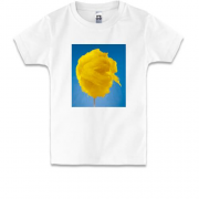 Дитяча футболка Жовта цукрова вата