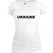 Подовжена футболка Ukraine (напис)