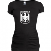 Женская удлиненная футболка Bundeswehr
