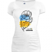 Подовжена футболка Love Ukraine (Квітка)