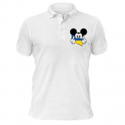 Чоловіча футболка-поло F*ck Mickey UA