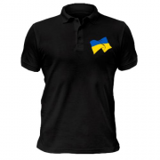 Чоловіча футболка-поло Український стяг