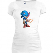 Подовжена футболка Sonic - Just Do It