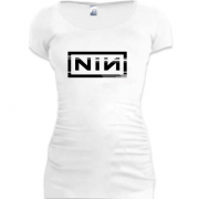 Женская удлиненная футболка Nine Inch Nails 2