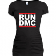 Женская удлиненная футболка Run DMC