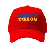 Кепка з патріотичним принтом Blue Yellow