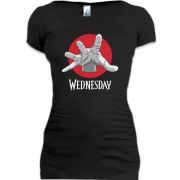 Подовжена футболка Wednesday Thing