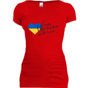 Подовжена футболка From Ukraine with Love