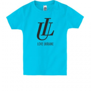 Детская футболка LU Love Ukraine