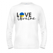 Чоловічий лонгслів Love Ukraine