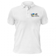 Чоловіча футболка-поло Love Ukraine