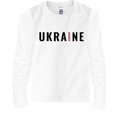 Детская футболка с длинным рукавом Ukraine  с вышиванкой