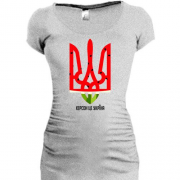 Подовжена футболка з тризубом-кавуном Херсон – це Україна