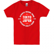 Детская футболка с принтом Tokyo I Japan