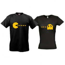 Парные футболки Pac-Man