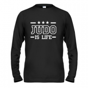 Чоловічий лонгслів Judo is life