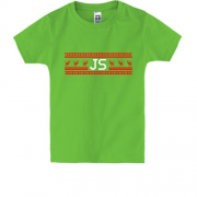 Дитяча футболка JavaScript та олені