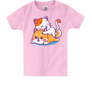Детская футболка Котятки