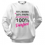 Свитшот 50% мама + 50% папа