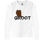 Детская футболка с длинным рукавом Groot (Вартові Галактики)