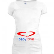 Женская удлиненная футболка Baby Love