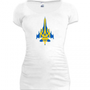 Подовжена футболка Авіація України