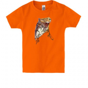 Детская футболка с тигром в стиле cartoon