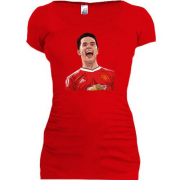 Подовжена футболка з футболістом Манчестера