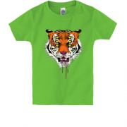 Дитяча футболка з шестиоким тигром