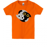 Детская футболка с котиками Инь-Янь