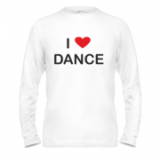 Лонгслив I love dance