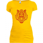 Подовжена футболка Тигр