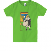 Детская футболка с тайной картины Крик