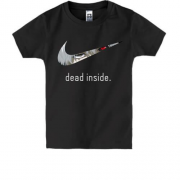 Дитяча футболка Dead inside