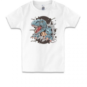 Детская футболка c динозавром Т-Рекс