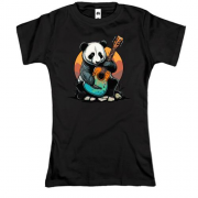 Футболка Панда с гитарой