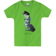Дитяча футболка з рибою-пілотом