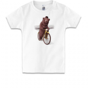 Дитяча футболка Вінтажний цирковий медведь