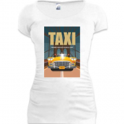 Подовжена футболка з постером з т.с. Taxi