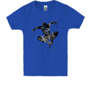 Дитяча футболка з людиною павуком (ворог у відображенні)