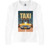 Детская футболка с длинным рукавом с постером из т.с.Taxi