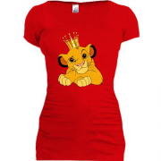 Подовжена футболка із Симбою в короні