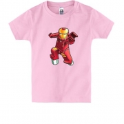 Детская футболка с Железным человеком Lego