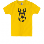 Дитяча футболка Бульдог – футбольний символ