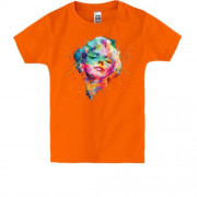 Детская футболка Мэрилин Монро в стиле поп-арт